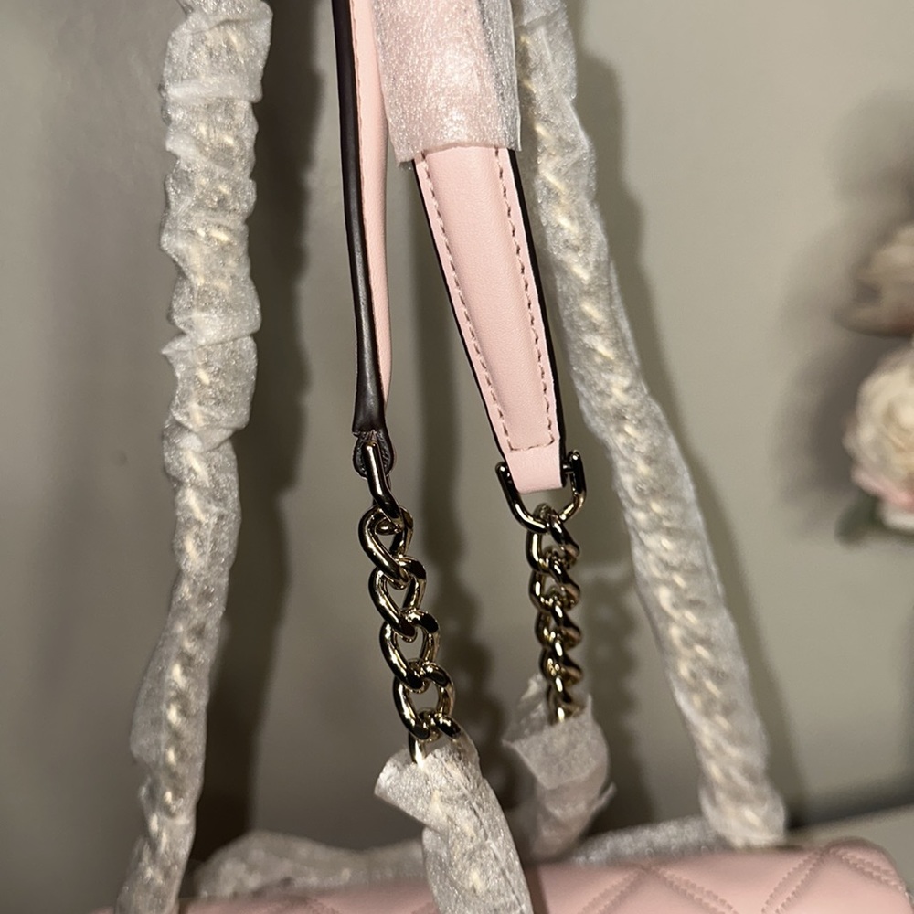 ๐ซ SOLD ๐ซ kate spade Pink Natalia Small Flap Crossbody Shoulder Bag NWT - Picture 7 of 16